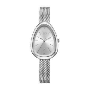 Fastrack Vyb Prodigy Quartz Analog Silver Dial Watch for Women